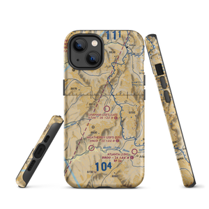 Graham US Forest Service Airport (U45) VFR Sectional  Tough iPhone Case