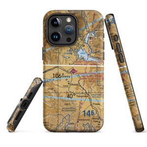 Granby Grand County Airport (GNB) VFR Sectional  Tough iPhone Case