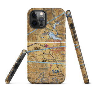 Granby Grand County Airport (GNB) VFR Sectional  Tough iPhone Case
