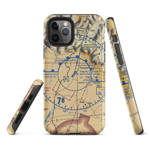 Grand Canyon National Park Airport (GCN) VFR Sectional  Tough iPhone Case