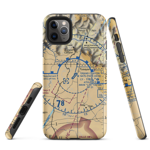 Grand Canyon National Park Airport (GCN) VFR Sectional  Tough iPhone Case