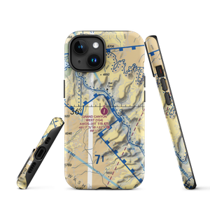 Grand Canyon West Airport (1G4) VFR Sectional  Tough iPhone Case