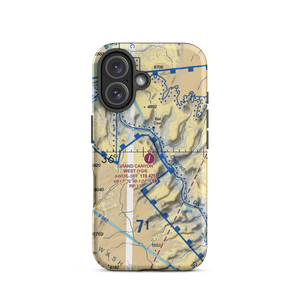 Grand Canyon West Airport (1G4) VFR Sectional  Tough iPhone Case