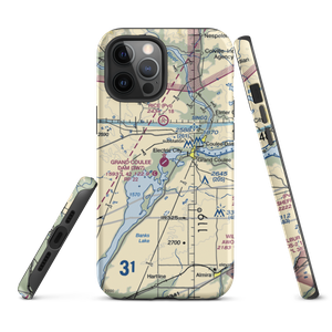 Grand Coulee Dam Airport (3W7) VFR Sectional  Tough iPhone Case