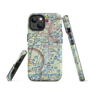 Grand Isle Airport (OK18) VFR Sectional  Tough iPhone Case