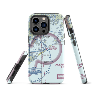 Grand Isle Seaplane Base (GNI) VFR Sectional  Tough iPhone Case