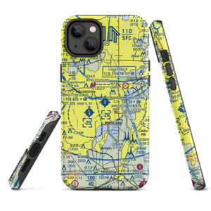 Grand Prairie Municipal Airport (GPM) VFR Sectional  Tough iPhone Case