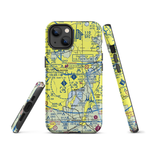 Grand Prairie Municipal Airport (GPM) VFR Sectional  Tough iPhone Case