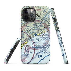 Grand Strand Airport (CRE) VFR Sectional  Tough iPhone Case