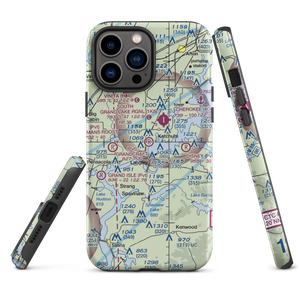 Grandcraft Landing Strip (OK30) VFR Sectional  Tough iPhone Case