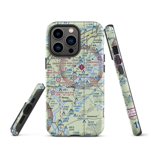 Grandcraft Landing Strip (OK30) VFR Sectional  Tough iPhone Case