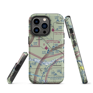 Grandfield Municipal Airport (1O1) VFR Sectional  Tough iPhone Case