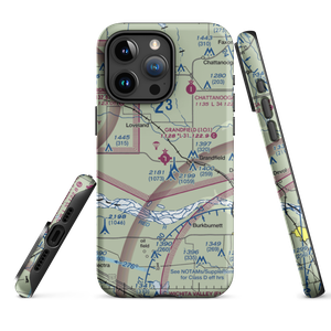 Grandfield Municipal Airport (1O1) VFR Sectional  Tough iPhone Case
