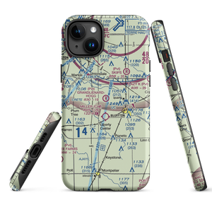 Grandlienard-Hogg Airport (II01) VFR Sectional  Tough iPhone Case