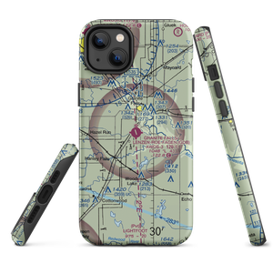 Granite Falls Municipal-Lenzen-Roe Memorial Field (GDB) VFR Sectional  Tough iPhone Case