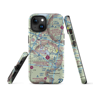 Granite Shoals/ Bob Sylvester Airpark (2G5) VFR Sectional  Tough iPhone Case