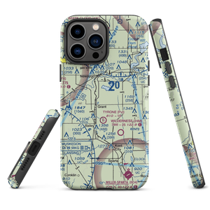 Grant Airport (01C) VFR Sectional  Tough iPhone Case