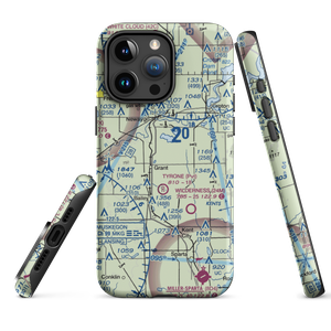 Grant Airport (01C) VFR Sectional  Tough iPhone Case