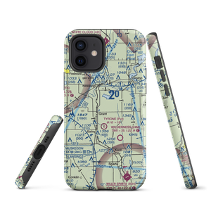 Grant Airport (01C) VFR Sectional  Tough iPhone Case