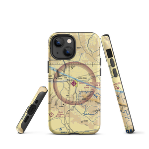 Grant Co Regional/Ogilvie Field (GCD) VFR Sectional  Tough iPhone Case