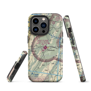 Grant County Airport (W99) VFR Sectional  Tough iPhone Case