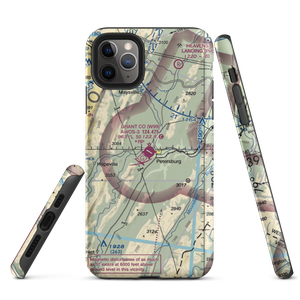 Grant County Airport (W99) VFR Sectional  Tough iPhone Case