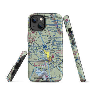 Grant County International Airport (MWH) VFR Sectional  Tough iPhone Case