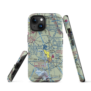 Grant County International Airport (MWH) VFR Sectional  Tough iPhone Case