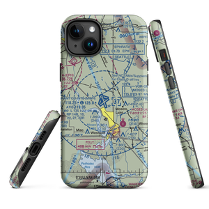 Grant County International Airport (MWH) VFR Sectional  Tough iPhone Case