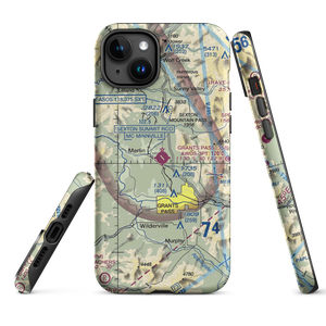 Grants Pass Airport (3S8) VFR Sectional  Tough iPhone Case