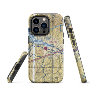 Grapevine Airstrip (88AZ) VFR Sectional  Tough iPhone Case