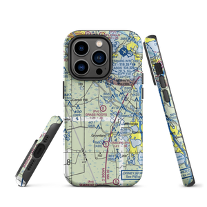 Grass Roots Airpark (06FD) VFR Sectional  Tough iPhone Case
