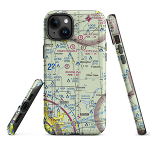 Grass Roots STOLport (9MI5) VFR Sectional  Tough iPhone Case