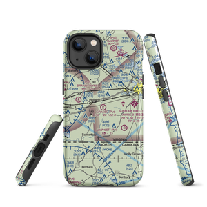 Grasso Salvage Airport (62VA) VFR Sectional  Tough iPhone Case