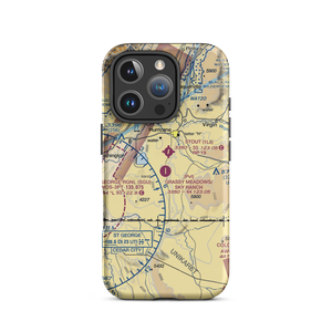 Grassy Meadows/Sky Ranch Landowners Assn Airport (UT47) VFR Sectional  Tough iPhone Case