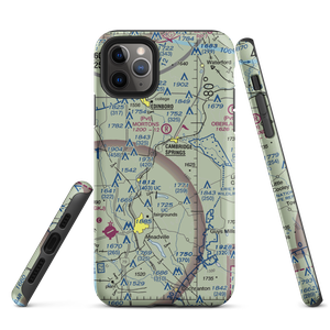 Gravel Run Airport (3PN6) VFR Sectional  Tough iPhone Case