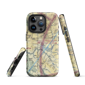 Gravelly Valley Airport (1Q5) VFR Sectional  Tough iPhone Case