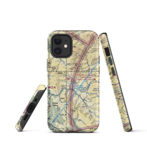 Gravelly Valley Airport (1Q5) VFR Sectional  Tough iPhone Case
