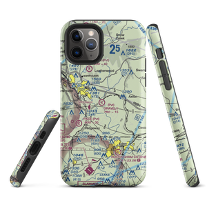 Gravely Airport (VA12) VFR Sectional  Tough iPhone Case