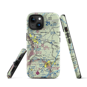 Gravely Airport (VA12) VFR Sectional  Tough iPhone Case