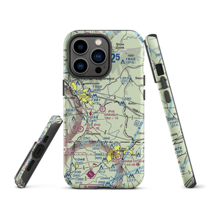 Gravely Airport (VA12) VFR Sectional  Tough iPhone Case