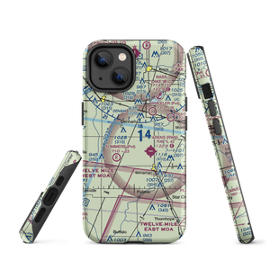 Graves Landing Strip (0IN3) VFR Sectional  Tough iPhone Case