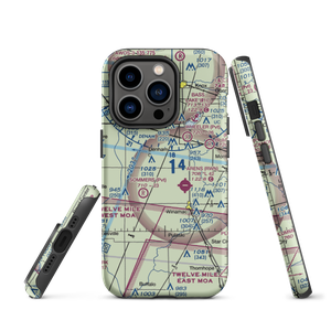 Graves Landing Strip (0IN3) VFR Sectional  Tough iPhone Case