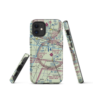 Graves Landing Strip (0IN3) VFR Sectional  Tough iPhone Case