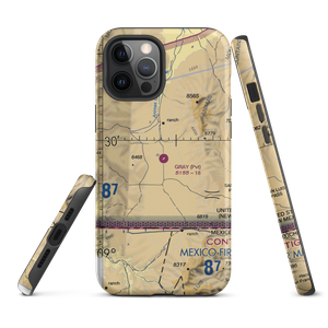 Gray Ranch Airport (NM64) VFR Sectional  Tough iPhone Case