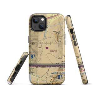 Gray Ranch Airport (NM64) VFR Sectional  Tough iPhone Case
