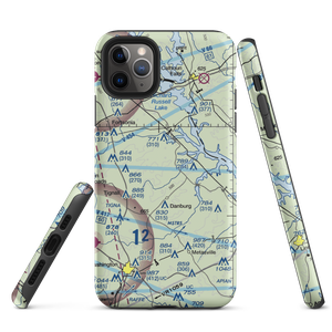 Great Oaks Airport (69GE) VFR Sectional  Tough iPhone Case