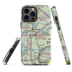 Greater Beardstown Airport (K06) VFR Sectional  Tough iPhone Case