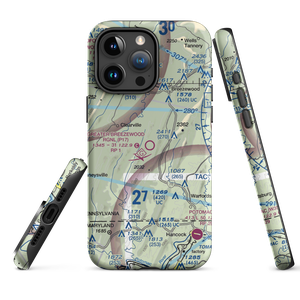 Greater Breezewood Regional Airport (P17) VFR Sectional  Tough iPhone Case