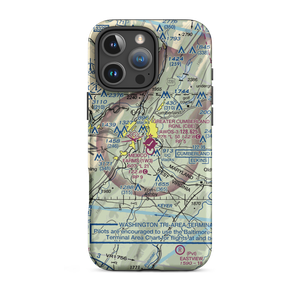 Greater Cumberland Regional Airport (CBE) VFR Sectional  Tough iPhone Case